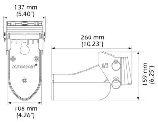 Airmar TM185HW Chirp Ayna 150-250Khz 1Kw - 2