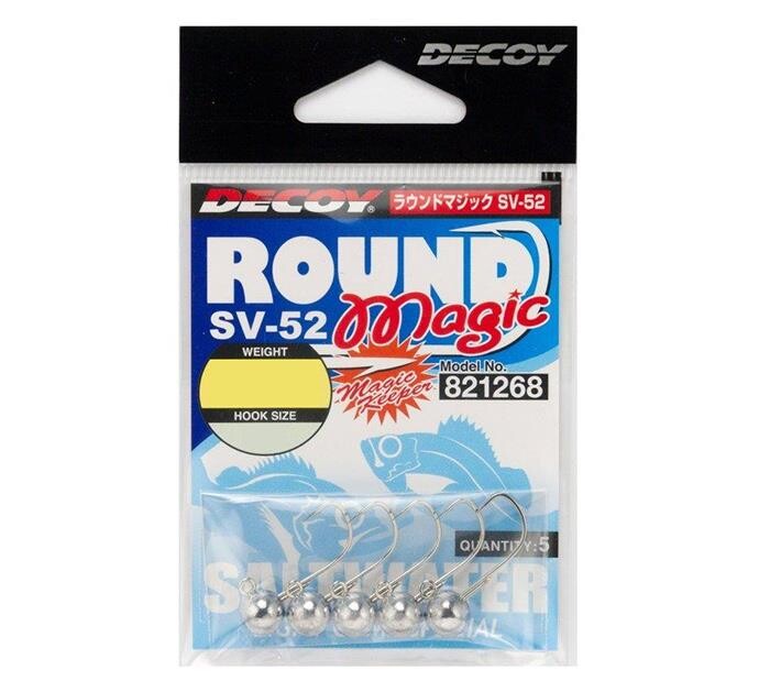 Decoy SV-52 Round Magic Jighead 2.5gr #3 - 1