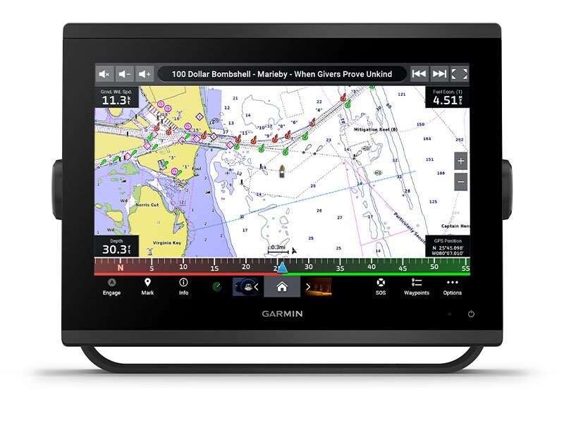 Garmin GPSMAP 1243xsv Marine Chartplotter ve Sonar Combo - 3