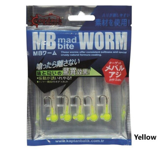 Mad Bite Jig Headli Worm LRF Yem Set 4cm 1gr - 3