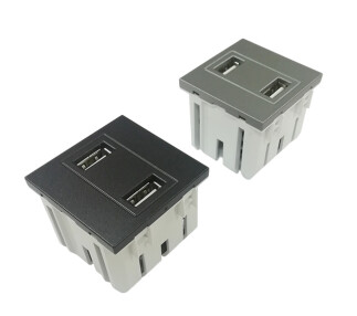 Mono Elektrik 2M USB Şarj Prizi (2.4A 5V) M+K - 2