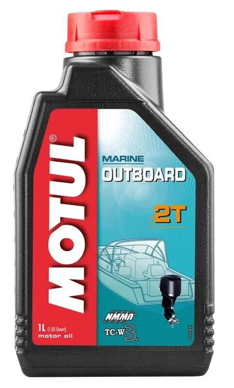 Motul Marin 2 Zamanlı Deniz Motoru Yağı 1 Litre - 1