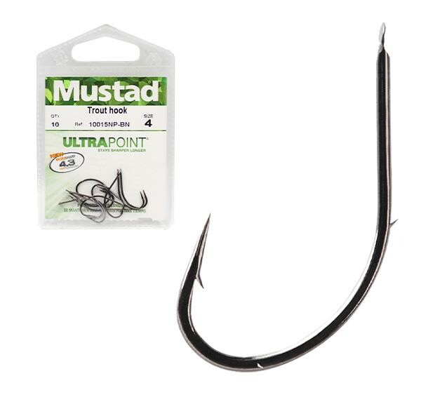 Mustad 10015NP-BN Olta İğnesi No: #4 - 1