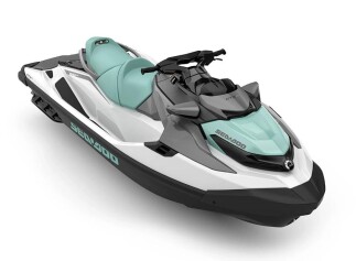 Seadoo GTX PRO 130 iBR Jet Ski / (White - Neo Mint ) 2025 - 1