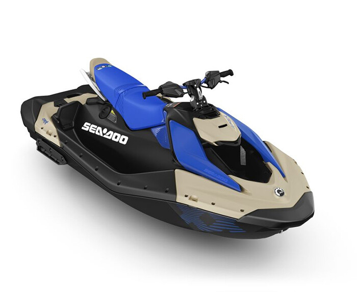 Seadoo Spark 3UP Trixx 90 Jetski (Sand - Dazzling Blue) 2025 - 1